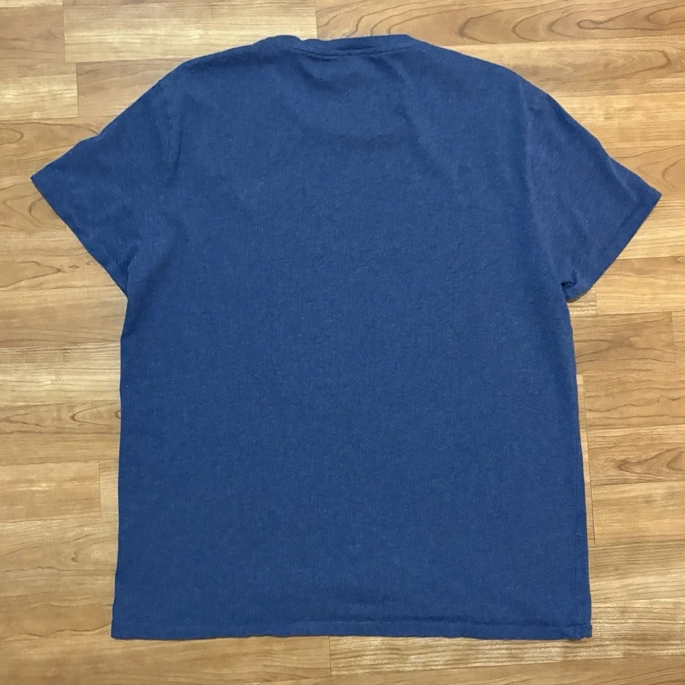 Polo Ralph Lauren T-shirt Men's XL Custom Slim Fit Heather Blue